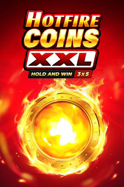 PowBet kaszinó játékképernyő a Hotfire Coins slot gépből, élénk színekkel és nyerő kombinációkkal