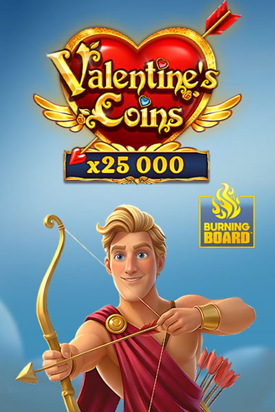 Valentine's Coins Burning Board
